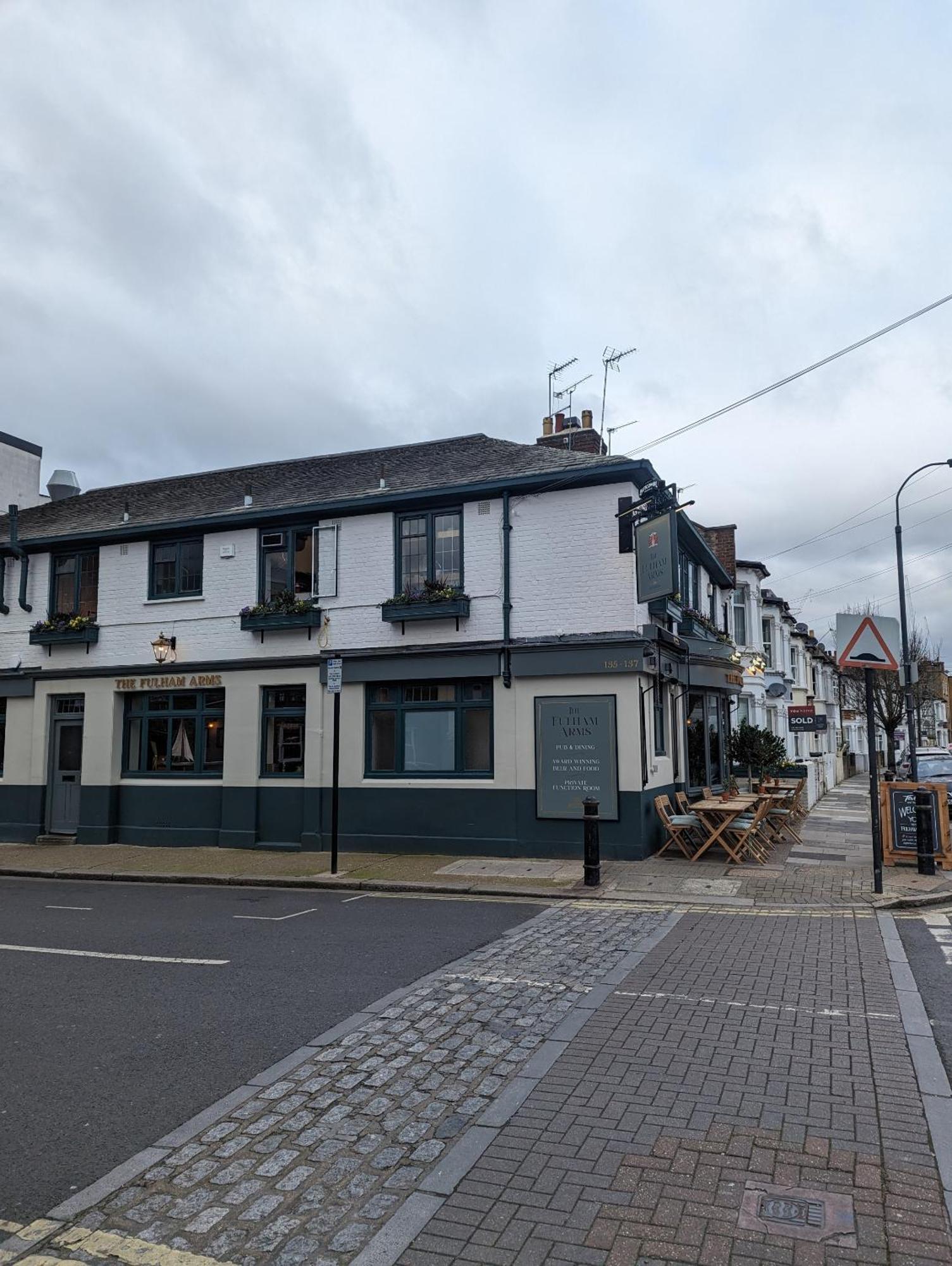 Вілла 46A Broughton Road Fulham Лондон Екстер'єр фото